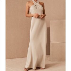 Ruby Satin Charmeuse Dress